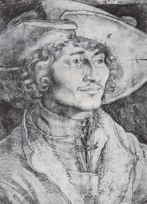 Albrecht Durer Portrait of a Young man oil painting image
